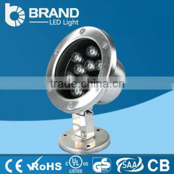 High Quality LED Underwater Light With 5 Years Warranty 9w ip68 RGB Led underwater light