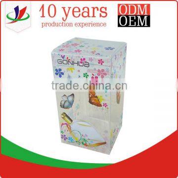 perfume packaging box clear plastic PVC box