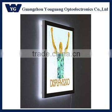 OEM advertising indoor single side magnetic led light box