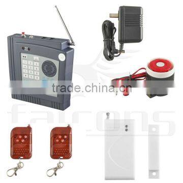 SSG home security GSM alarm system/wireless GSM +PSTN alarm