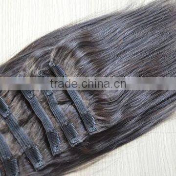 remy hair wholesale price human hair clip in grade 5a 6a 7a 8a pure indian remy virgin human hair weft