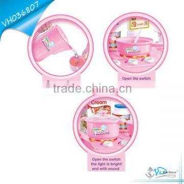 Pink Kids Cooking Utensils Play Set Toys photo-2