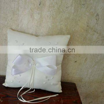 Bow Wedding Ring Pillow JS-W81