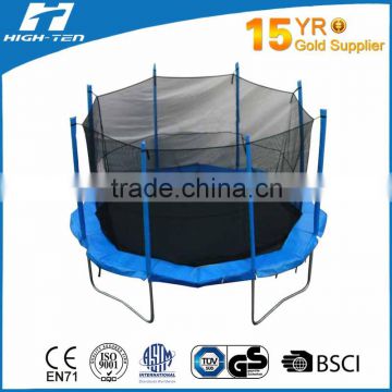 Octagonal 10ft Trampolines with Enclosure