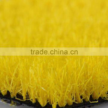 2016 new hot soft grass Rainbow Colorful Artificial Grass for children playground