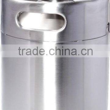 2L mini stainless steel beer keg-with thread cap/screw cap