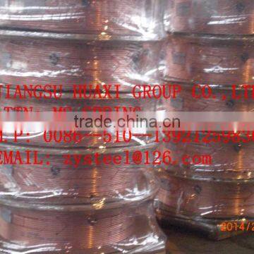 Copper pipe for refrigeration and air conditioning from mill