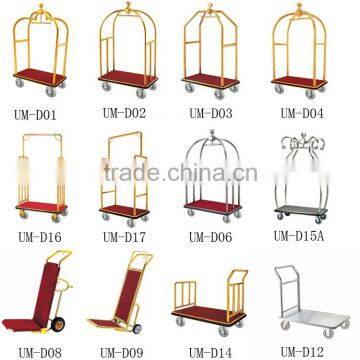 Hotel Lobby Luggage Trolley Cart photo-4