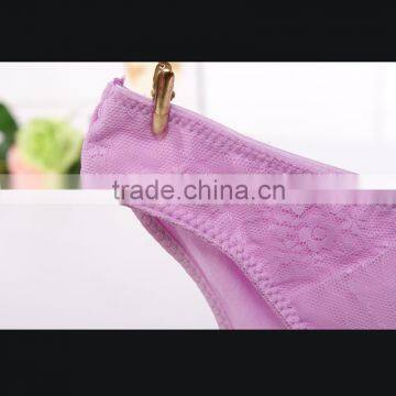 Lace Elegant Girls Nylon Bikini Panties photo-3