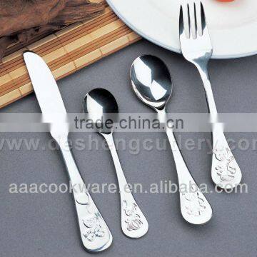 Professional 304 Stainless Steel baby Cutlery set