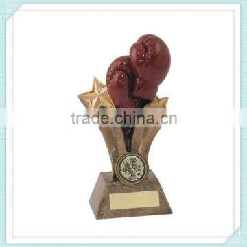 Custom Resin Gloves Boxing Trophy