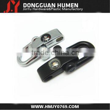 Dongguan JinYu Stainless Steel Adjustable Bracelet Buckle,survival Bracelelet Adjustable Clasp With Compass