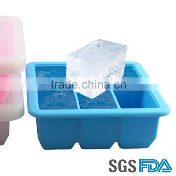 FDA&SGS Custom 6 Cavity Silicone Food Storage Boxes For Baby or Kid