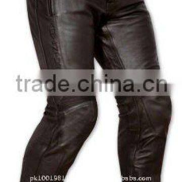 motorcycle leather trouser