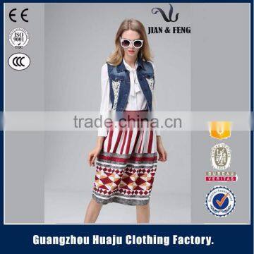 2016 New Arrival Sleeveless Denim Vest Jean Jacket for Women photo-3