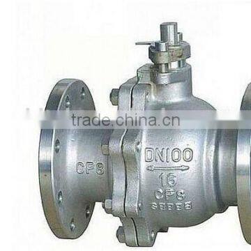 Zhejiang Zhitai CLASS 150~300 CAST STEEL TRUNNION BALL VALVE