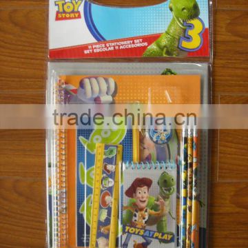 11 pcs school stationery