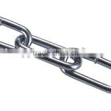STEEL ELECTRIC GALVANIZED DIN763 WELED CHAIN SHORT LINK CHAIN CUSTOM CHAIN RIGGING HARDWARE photo-2