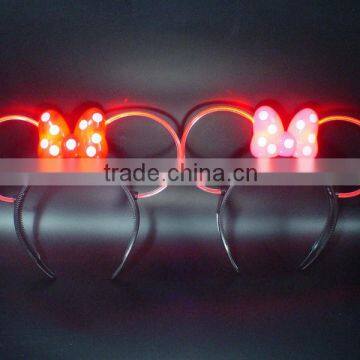 LED Flashing Butterfly Head Bopper for holidays events and parties