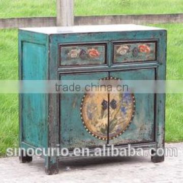 Chinese antique furniture bedside cabinet