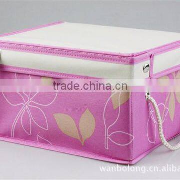 New products custom fabric covered storage boxes