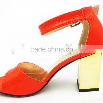 Hot Sell New High Heel Slingback Sandals for Office Lady photo-5