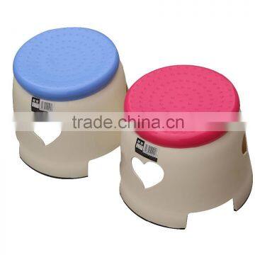 plastic love round stool