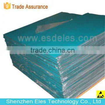 2 Layers Color Green Antislip ESD Floor Mat Rhomb & Square photo-4