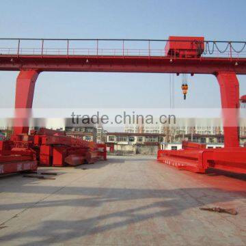 Medium Double girder gantry crane used for open storage yard, port and rail terminal