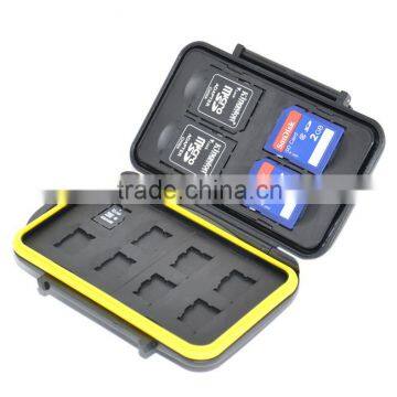 SD/CF Card Case JJC MC-SDMSD12 Memory Card Case Fits for 4 SD Cards and 8 MSD Cards