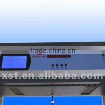 walk through metal detector gate for security check XST-LCD