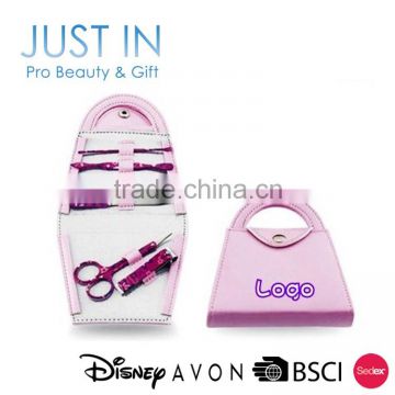 Advertising Handbag Girls Complete Manicure Set