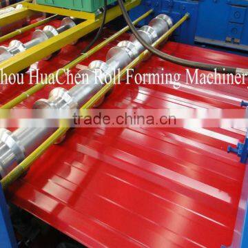 Step Roofing Glazed Tile Roll Making Machine photo-2