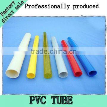 color pvc pipe in soft and hard-red, blue, yellow