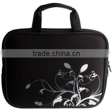 fashion neoprene sleeve laptop bag with handle