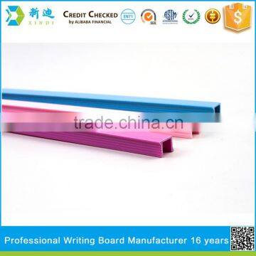 Colourful PVC poster frame Edging for board