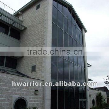 Glass curtain wall , Facade