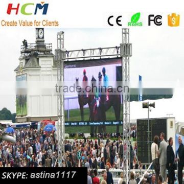 HCM outdoor p10 p8 full color SMD p6 p5 display screen for stage