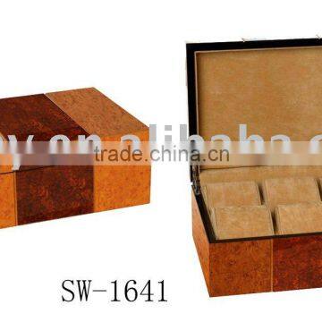 Luxury Fancy Wooden Watch Gift Box