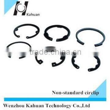 Non standard carbon steel circlip gear box parts