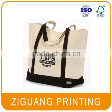 High quality and Cheap organic natural cotton shopping bag