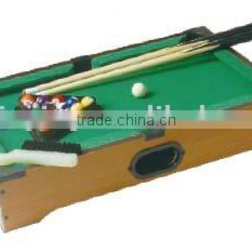 wooden interesting Table Top Pool Table with LOGO