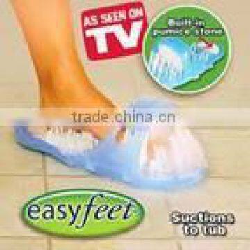 NEW Easy Feet Foot Cleaner Cleans Exfoliates & Massages