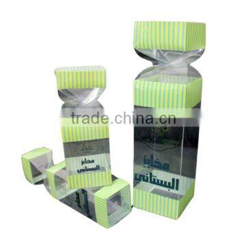 free stock sample box clear plstic disposable box