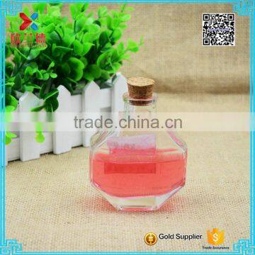 Adorable shaped 120ml glass fragrance reed diffuser bottle