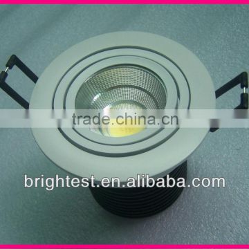 360 degree angle adjustable 10w COB LED Ceiling Light