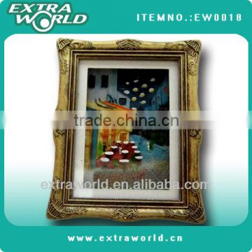 fridge magnet polyresin photo frame