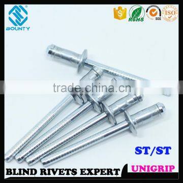 QUALITY FACTORY HIGH SHEAR AND TENSILE STRENGTH S/S UNI GRIP BLIND POP RIVETS photo-5