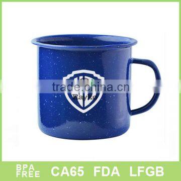 hot sell enamel mug with bule