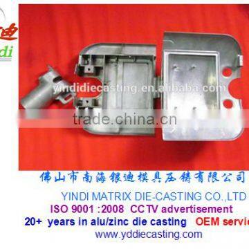 Aluminum Outdoor Die Casting Street Light Fitting Fixture Lamp Plate Metal Pan